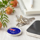 Australische Flagge & G'day Mate Grüße / Australie Schlüsselanhänger (Seite)