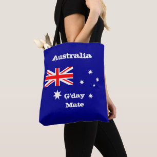 Australische Flagge & G'day Mate mode / Australien Tasche