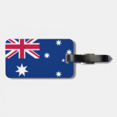 Australische Flagge Gepäckanhänger (Rückseite horizontal)