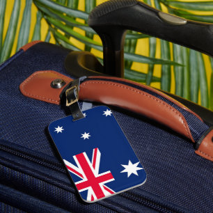 Australische Flagge Gepäckanhänger