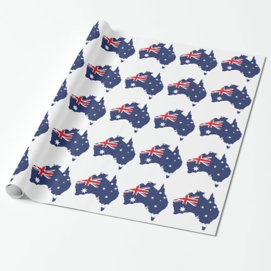 Australische Flagge Geschenkpapier (Ungerollt)