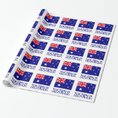 Australische Flagge Geschenkpapier (Ungerollt)