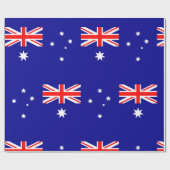 australische Flagge Geschenkpapier (Flach)