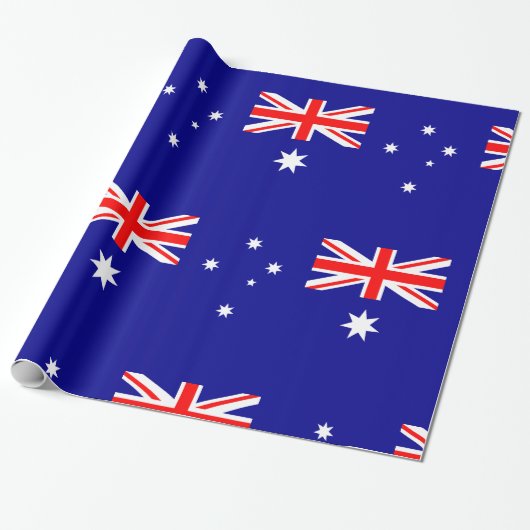 australische Flagge Geschenkpapier (Ungerollt)