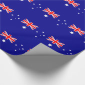 Australische Flagge Geschenkpapier (Ecke)