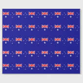 Australische Flagge Geschenkpapier (Flach)