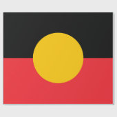 australische Flagge Geschenkpapier (Flach)