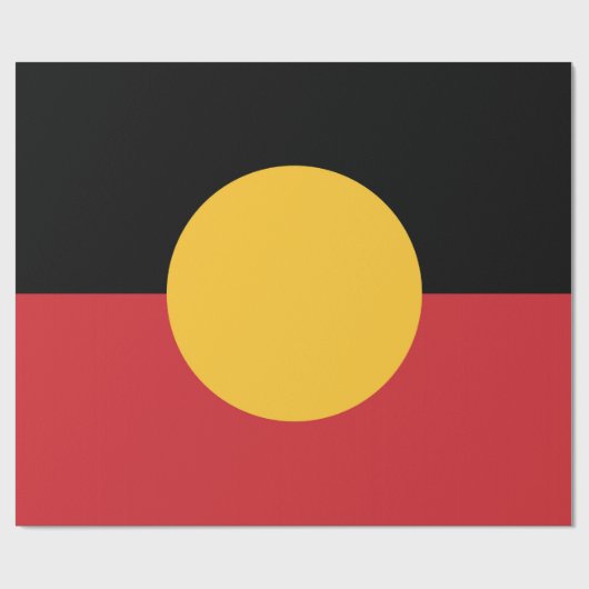 australische Flagge Geschenkpapier (Flach)