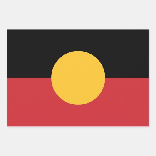 australische Flagge Geschenkpapier Set (Vorderseite 3)