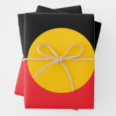 australische Flagge Geschenkpapier Set (Beispiel)