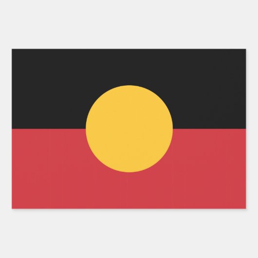 australische Flagge Geschenkpapier Set (Vorderseite)