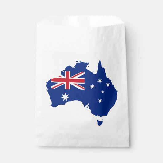 Australische Flagge Geschenktütchen (Vorderseite)