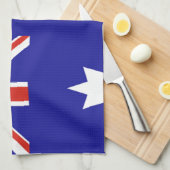 australische Flagge Geschirrtuch (Viertel Falte)