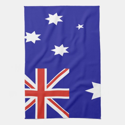 australische Flagge Geschirrtuch (Vertikal)