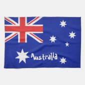 australische Flagge Geschirrtuch (Horizontal)
