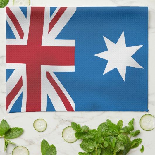 australische Flagge Geschirrtuch (Gefaltet)