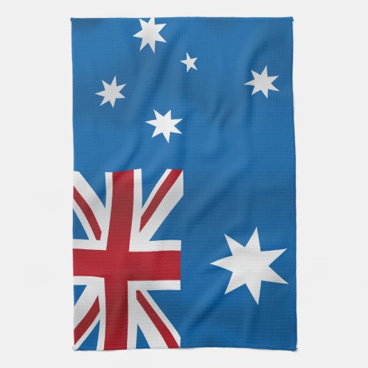 australische Flagge Geschirrtuch (Vertikal)