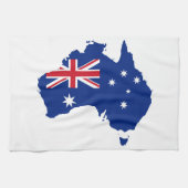 Australische Flagge Geschirrtuch (Horizontal)