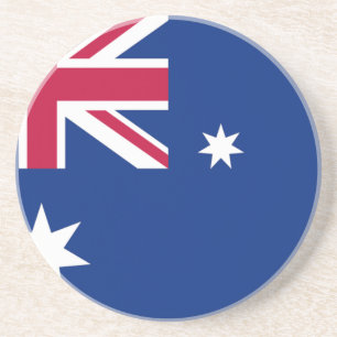 australische Flagge Getränkeuntersetzer