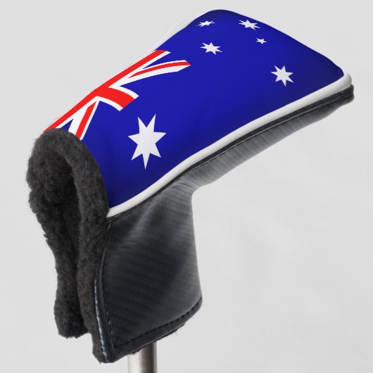Australische Flagge Golf Head Cover Golf Headcover (3/4 Vorderseite)
