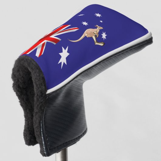 Australische Flagge Golf Headcover (3/4 Vorderseite)