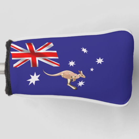 Australische Flagge Golf Headcover (Vorderseite)