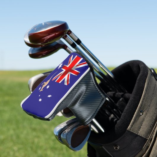 Australische Flagge Golf Headcover (In Situ)