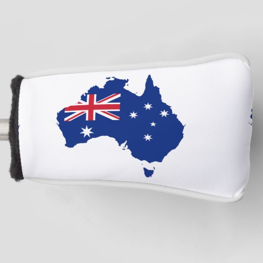 Australische Flagge Golf Headcover (Vorderseite)