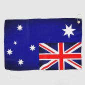 Australische Flagge Golf Towel Golfhandtuch (Horizontal)