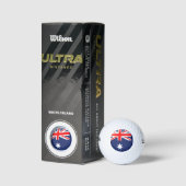 Australische Flagge Golfball (Verpackungen)