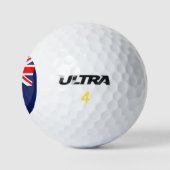 Australische Flagge Golfball (Logo)