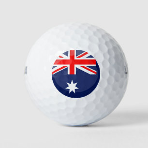Australische Flagge Golfball