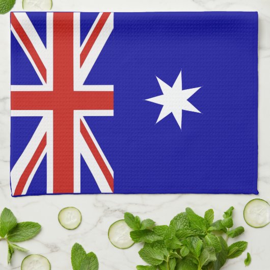 Australische Flagge Handtuch (Gefaltet)