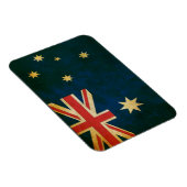 Australische Flagge in Grunge Magnet (Rechte Seite)
