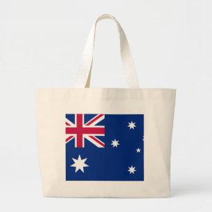 australische Flagge Jumbo Stoffbeutel