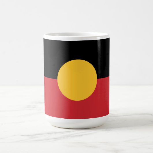 australische Flagge Kaffeetasse (Mittel)