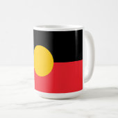 australische Flagge Kaffeetasse (VorderseiteRechts)