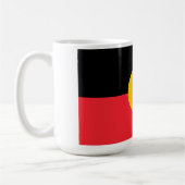 australische Flagge Kaffeetasse (Links)