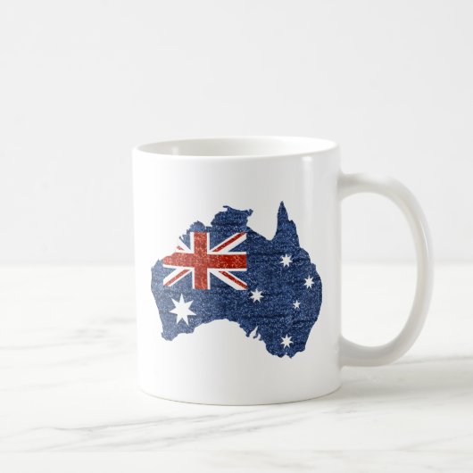 australische Flagge Kaffeetasse (Rechts)