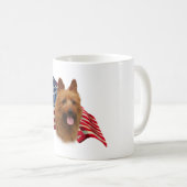 Australische Flagge Kaffeetasse (VorderseiteRechts)