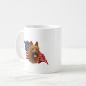 Australische Flagge Kaffeetasse (Vorderseite Links)