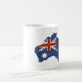 australische Flagge Kaffeetasse (Mittel)