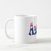 Australische Flagge Kaffeetasse (Links)