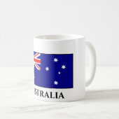 Australische Flagge Kaffeetasse (VorderseiteRechts)