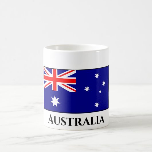 Australische Flagge Kaffeetasse (Mittel)