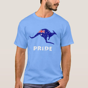 Australische Flagge Kangaroo T-Shirt