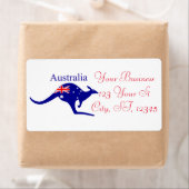 Australische Flagge Kangaroo Thunder_Cove (Insitu)