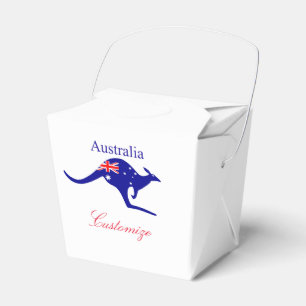 Australische Flagge Kangaroo Thunder_Cove Geschenkschachtel