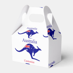 Australische Flagge Kangaroo Thunder_Cove Geschenkschachtel