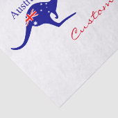 Australische Flagge Kangaroo Thunder_Cove Seidenpapier (Ausschnitt)